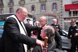 2011 Lourdes Pilgrimage - Archbishop Dolan with Malades (186/267)
